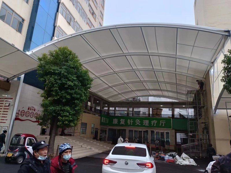 小区电动车膜结构车棚定制，2026正规如东县膜结构厂家推荐-1